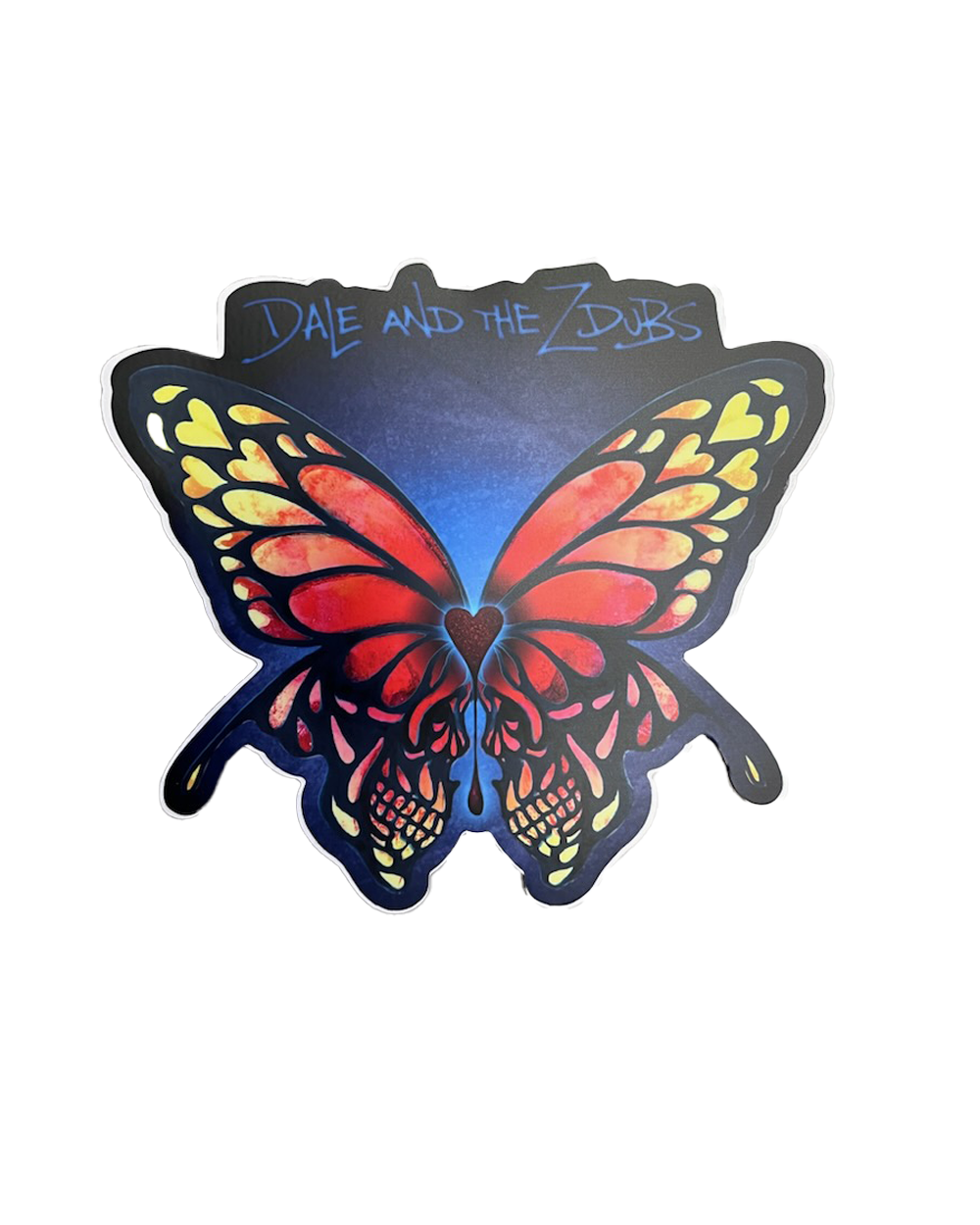 Off The Rip Butterfly Sticker – Dale and the ZDubs