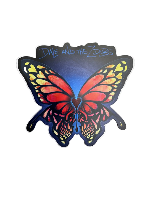 Off The Rip Butterfly Sticker