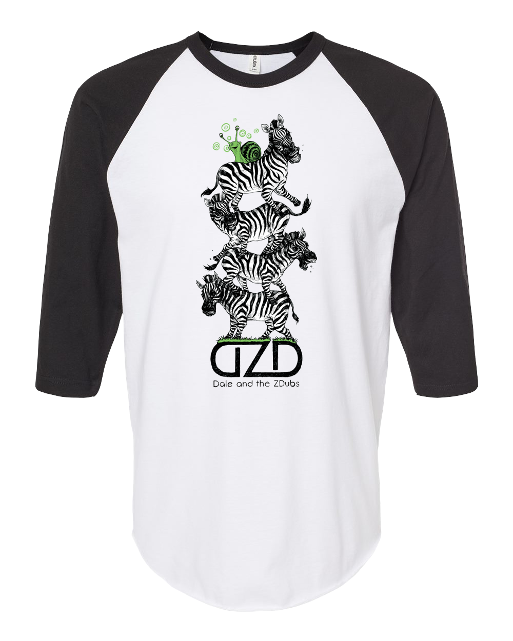 Snail & Zebra Raglan